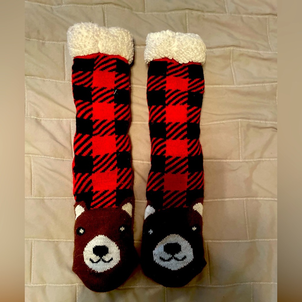Christmas Fuzzy Socks